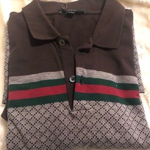 Authentic Gucci Polo shirt size xxl